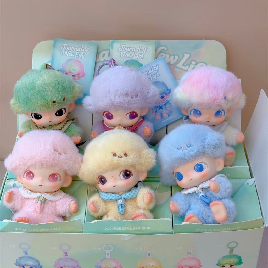 快速預購🔥 Dimoo 新生日記 確認款 盲盒 泡泡瑪特 公仔 popmart 吊飾 毛絨娃娃 搪膠娃娃 安全感 守護