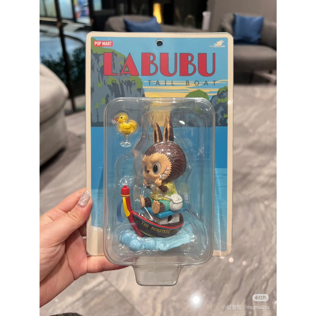 快速預購🔥 泰國限定 吊卡 周邊 Labubu 哭娃 嘟嘟車 長尾船 萌粒 確認款 泡泡瑪特 公仔 popmart 隱藏