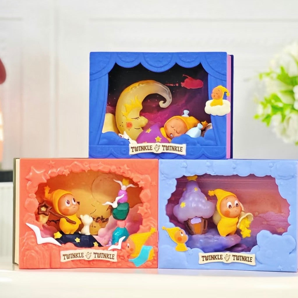 快速預購🔥 星星人 點亮系列場景 確認款 盲盒 泡泡瑪特 公仔 popmart 隱藏 新的旅途 星願池 發光手辦 點亮