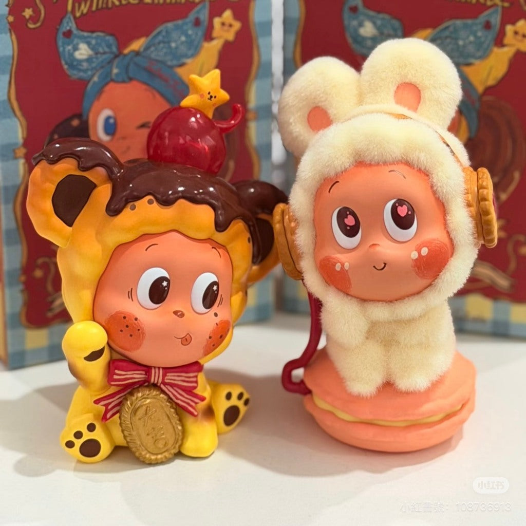 快速預購⚡ 星星人 美味時刻 確認款 泡泡瑪特 popmart 公仔 盲盒 隱藏 盲盒 抹茶奶油雪 招吉布丁 強壯麵包