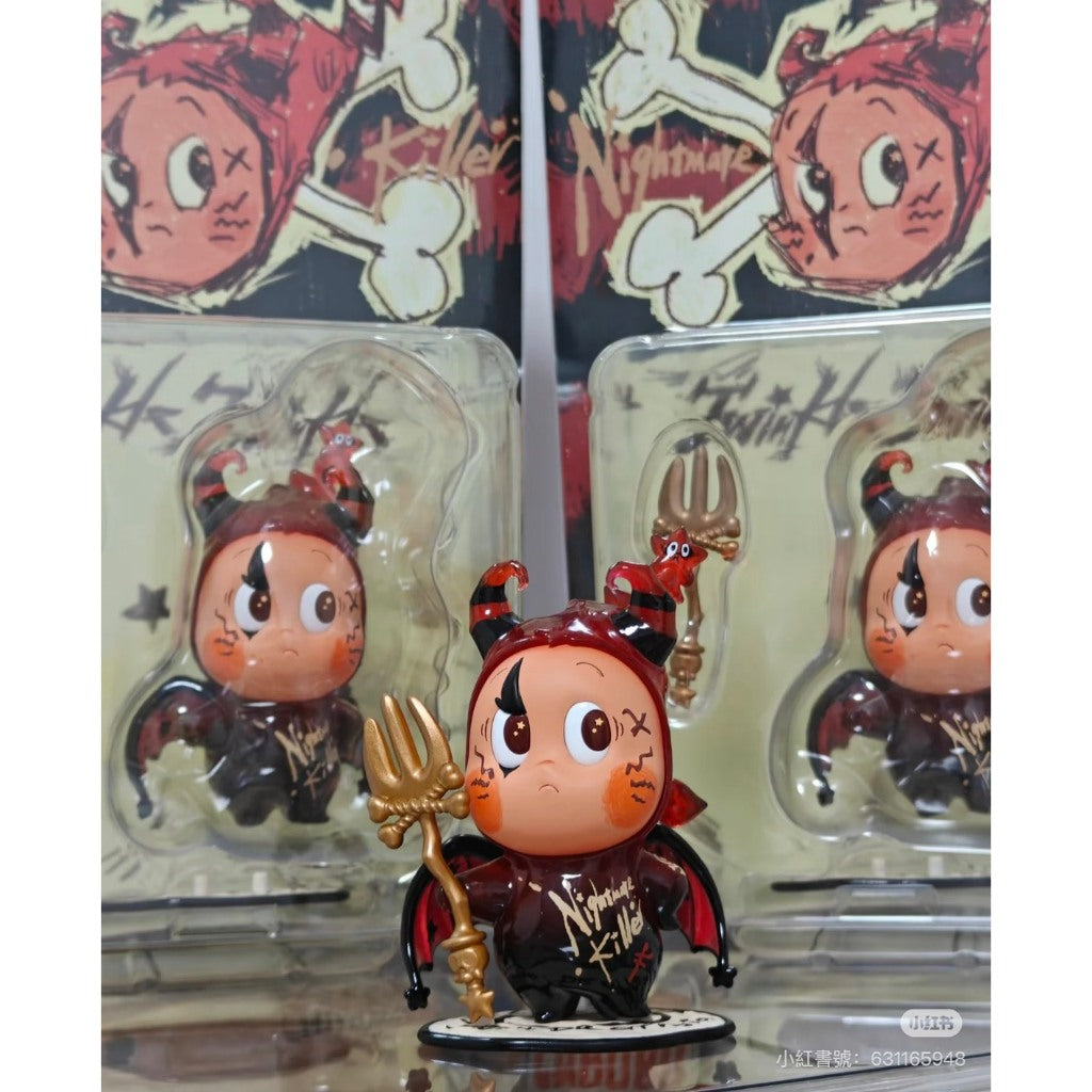 快速預購⚡ 星星人 吊卡 小惡魔星 機器人 手辦 泡泡瑪特 popmart 公仔 盲盒 隱藏 萬聖節吊卡 禮物