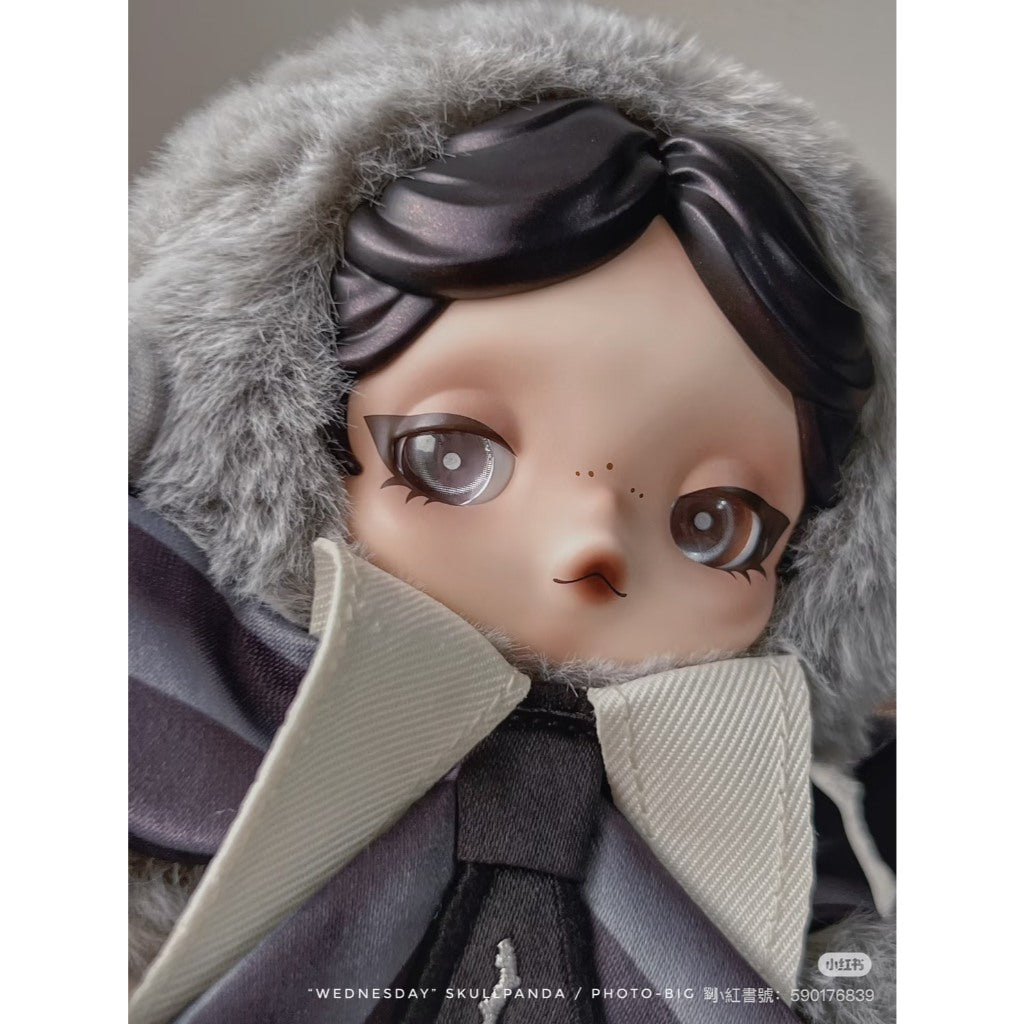 快速預購🔥 Skullpanda 星期三 毛絨搪膠掛件 奈弗莫爾學院校服版 泡泡瑪特 popmart 娃娃 吊飾 吊卡