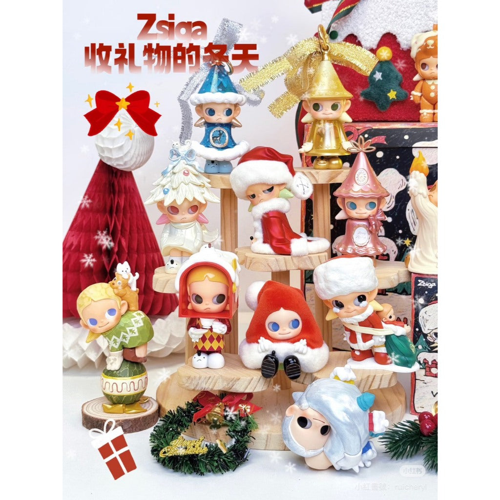 快速預購🔥 Zsiga 收禮物的冬天 確認款 盲盒 公仔 泡泡瑪特 popmart 隱藏 吊飾 毛絨娃娃 易怒熊 陽光熊