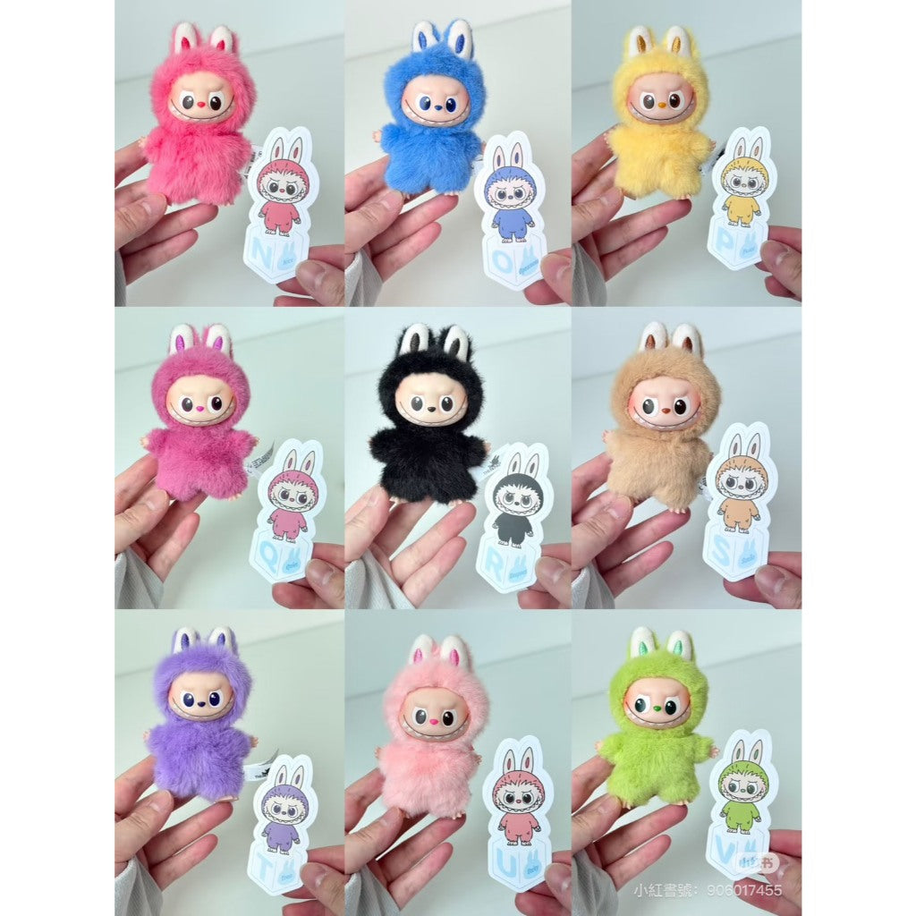 快速預購🔥 Labubu 搪膠毛絨掛件 心底密碼 確認款 盲盒 泡泡瑪特 英文字母 popmart 隱藏 吊飾 毛絨娃娃