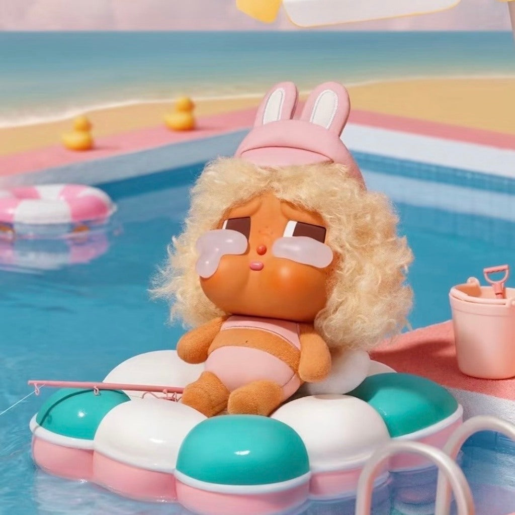 快速預購🔥 哭娃 假日信號 Vacation mode on 戀夏一族 毛絨搪膠掛件 泡泡瑪特 公仔 CRY BABY