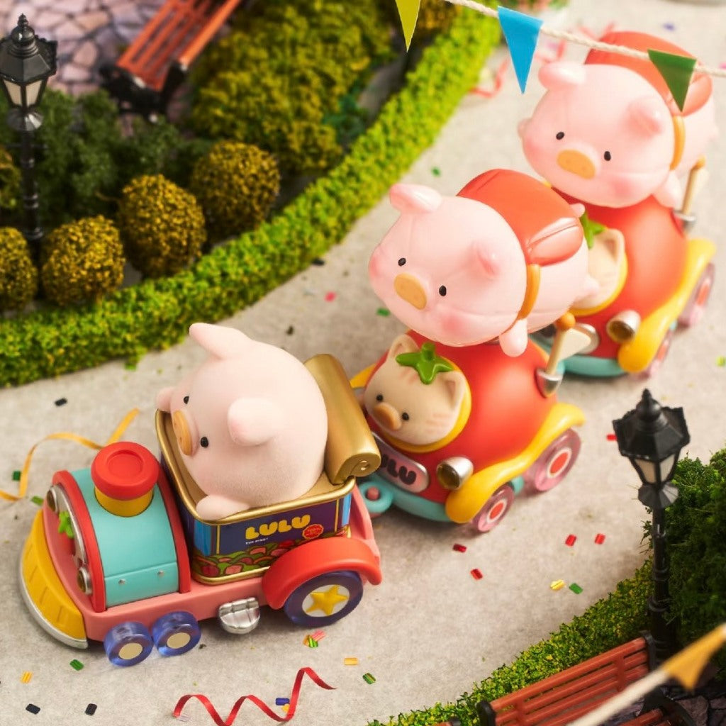 快速預購 ⚡ Lulu豬 繽紛樂園 確認款 隱藏 公仔 52toys 盲盒 罐頭豬 遊園列車 甜蜜補給站 飛豬環遊