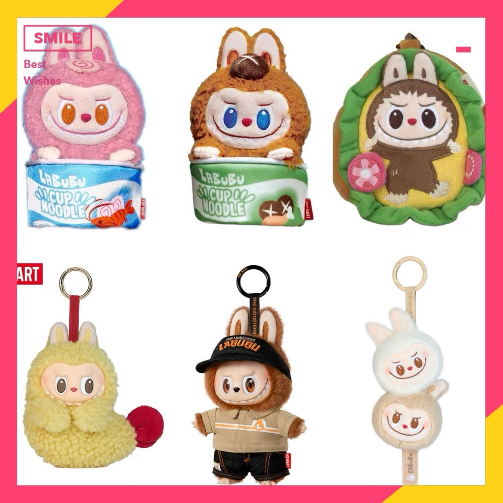 快速預購 ✅ Labubu 怪味便利店主題快閃店周邊 泡泡瑪特 popmart 海鮮丸子串 吊卡 炸蝦耳機包 搪膠毛絨
