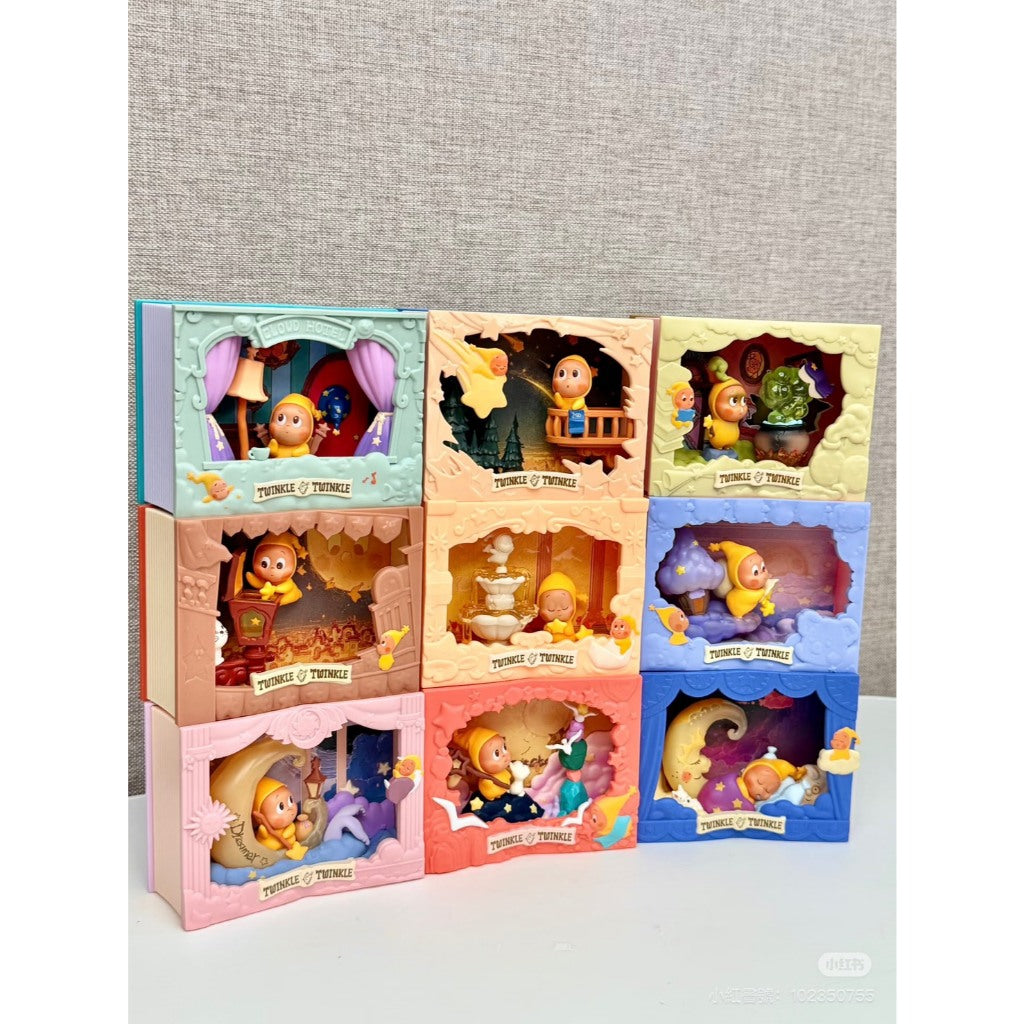 快速預購🔥 星星人 點亮系列場景 確認款 盲盒 泡泡瑪特 公仔 popmart 隱藏 新的旅途 星願池 發光手辦 點亮