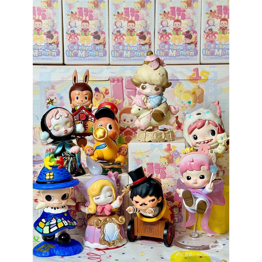 快速預購✅ 十五周年 慶祝這一刻 確認款 泡泡瑪特 Popmart 公仔 15 隱藏 哭娃 dimoo labubu