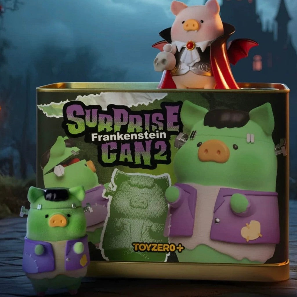 快速預購 📣 Lulu豬 驚喜滿罐 一代二代 驚嚇古墓 古堡 黑白無常 公仔 木乃伊 52toys 萬聖節 殭屍 幽靈