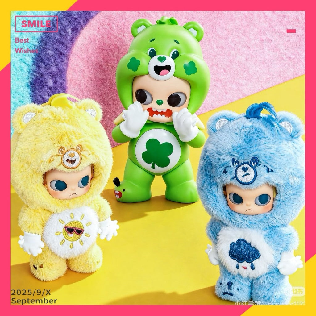快速預購🔥 Zsiga 愛心小熊 確認款 盲盒 公仔 泡泡瑪特 popmart 隱藏 吊飾 毛絨娃娃 易怒熊 陽光熊