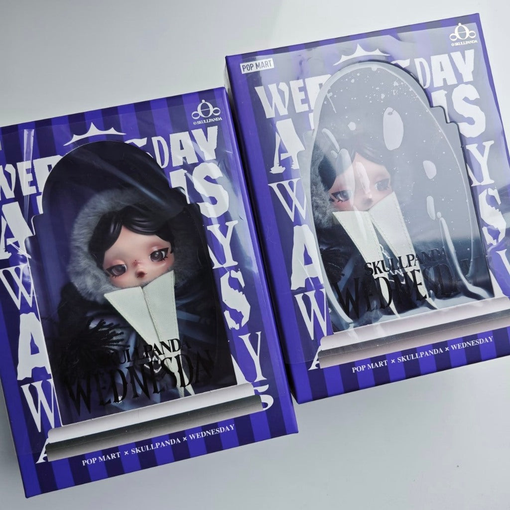 快速預購🔥 Skullpanda 星期三 毛絨搪膠掛件 奈弗莫爾學院校服版 泡泡瑪特 popmart 娃娃 吊飾 吊卡