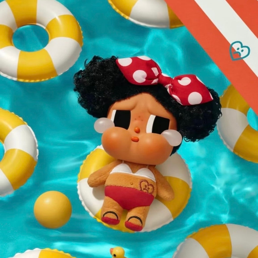 快速預購🔥 哭娃 假日信號 Vacation mode on 戀夏一族 毛絨搪膠掛件 泡泡瑪特 公仔 CRY BABY