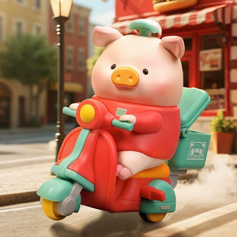 快速預購 ⚡ Lulu豬 漢堡急送可動 確認款 公仔 52toys 盲盒 罐頭豬 端盒 薯Lulu最香 驚喜Lulu堡