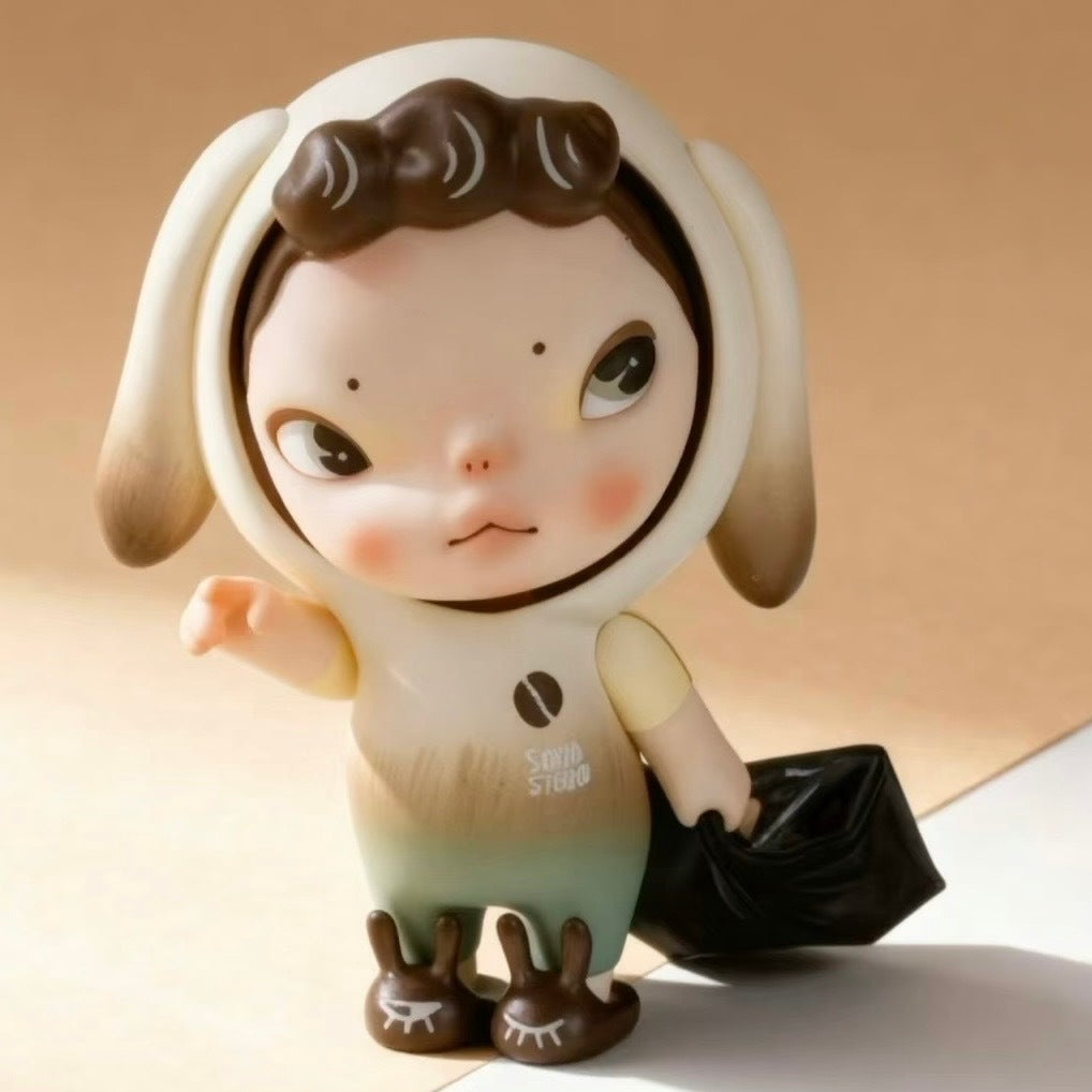 快速預購⚡ Sooya x M stand 聯名盲盒 coffee 確認款 咖啡 聯名 公仔 Ban 隱藏 拿鐵 咖啡豆