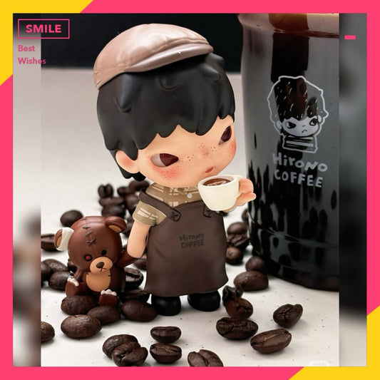 快速預購 ✅ 小野 咖啡 吊卡 咖啡師 大娃 手辦 泡泡瑪特 popmart 公仔 Hirono 上海限定