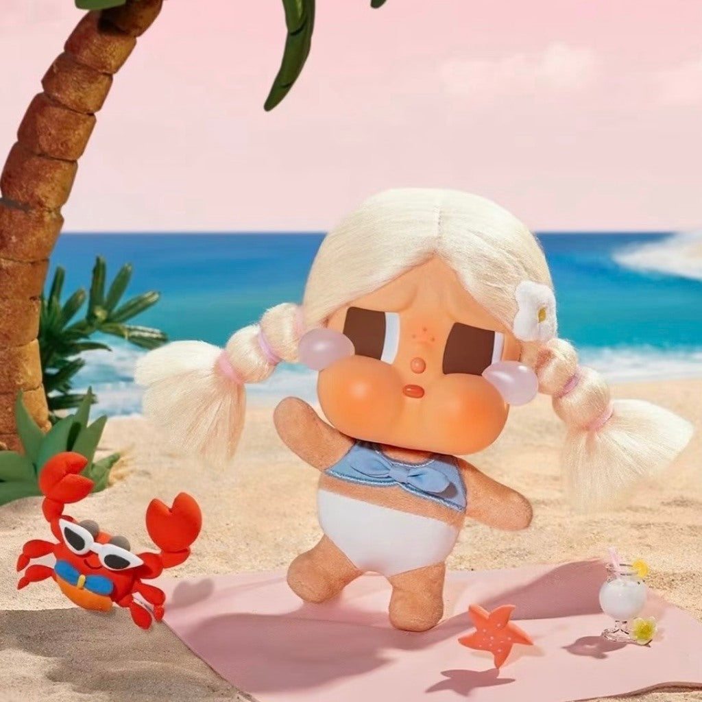 快速預購🔥 哭娃 假日信號 Vacation mode on 戀夏一族 毛絨搪膠掛件 泡泡瑪特 公仔 CRY BABY