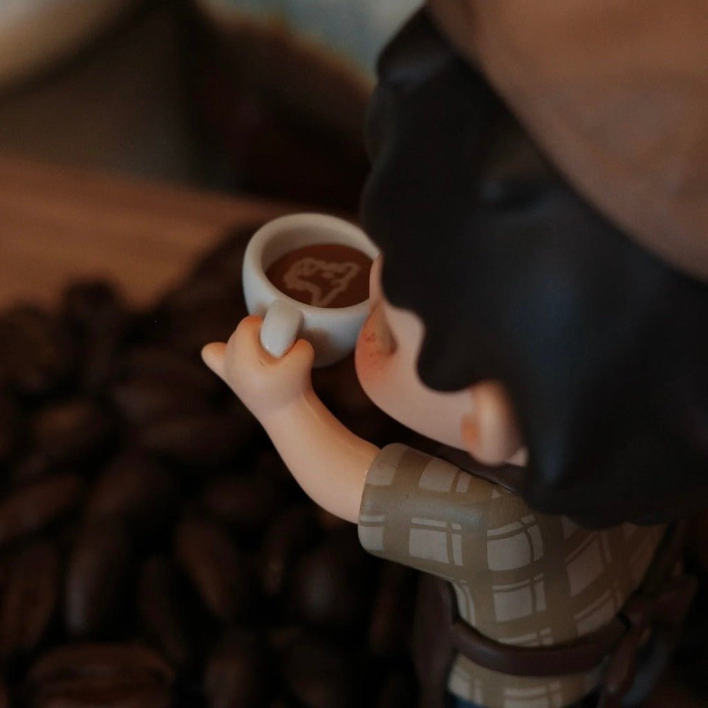 快速預購 ✅ 小野 咖啡 吊卡 咖啡師 大娃 手辦 泡泡瑪特 popmart 公仔 Hirono 上海限定